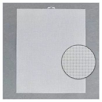 Канва для вышивания, 26 × 33 см, цвет белый