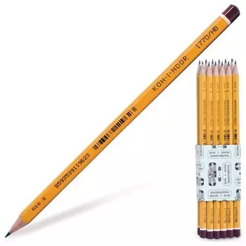 Карандаш чернографитный Koh-i-noor Black Sun