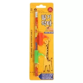 Карандаш чернографитный, корпус оранжевый, обучающий тренажер для исправления техники письма