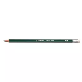 Карандаш чернографитный Stabilo Othello 2988/2b 2В с ластиком