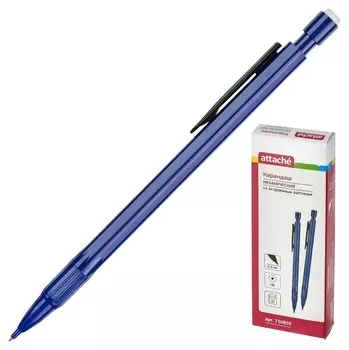 Карандаш механический Attache Economy, 0,5мм синий