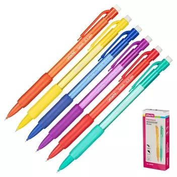 Карандаш механический Attache Splash, 0,5мм, корп.тонир. с манжет