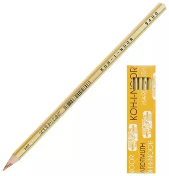 Карандаш с многоцветным грифелем Koh-i-noor, 1 шт., "Aristochrom", 3,8 мм, заточенный, 3400000002kd