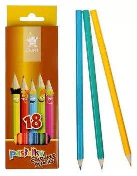 Карандаши 18 цветов "Центы"