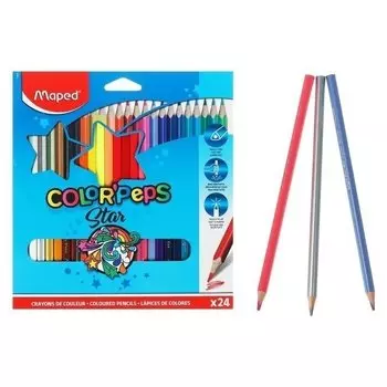 Карандаши 24 цвета