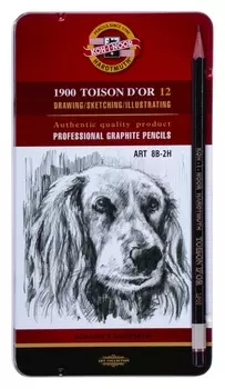 Карандаши чернографитные 1900 Toison D'or