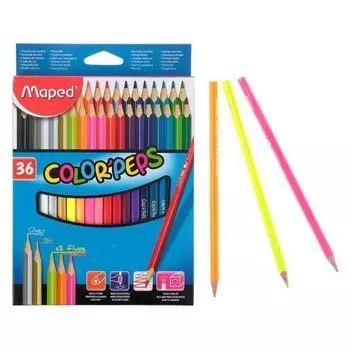 Карандаши цветные 36 цветов Color Pep's