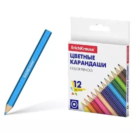 Карандаши Mini 12цв Erichkrause Basic, шестигранные 50532
