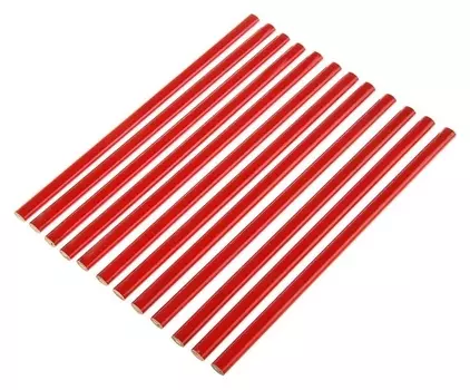 Карандаши строительные Lom, 250 мм, 12 шт.