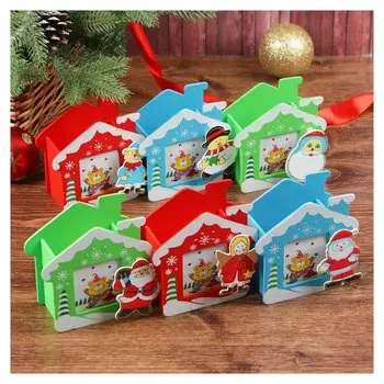 Карандашница "Снежный домик"