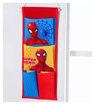 Кармашки настенные, человек-паук