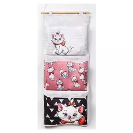 Кармашки вертикальные настенные, коты аристократы