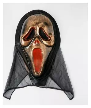 Карнавальная маска Крик, цвет золотой