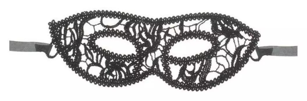 Карнавальная маска «Очарование», ажурная