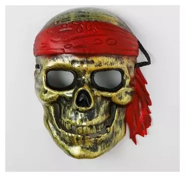 Карнавальная маска «Пират», цвет золотой