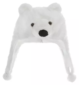 Карнавальная шляпа «Белый мишка», р-р. 52-54