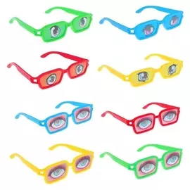 Карнавальные очки «Глаза», виды