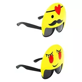 Карнавальные очки «Смайлик», виды