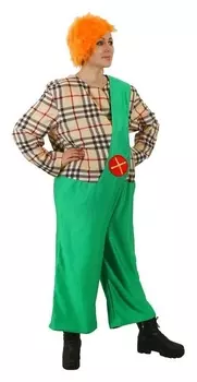 Карнавальный костюм "Карлсон", комбинезон с набивным туловищем, парик, р. 48-50, рост 175 см