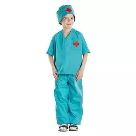 Карнавальный костюм «Санитар», шапка, куртка, брюки, 5-7 лет