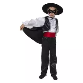 Карнавальный костюм «Зорро», текстиль, размер 32, рост 122 см