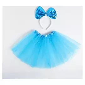 Карнавальный набор «Мальвина» ободок, юбка