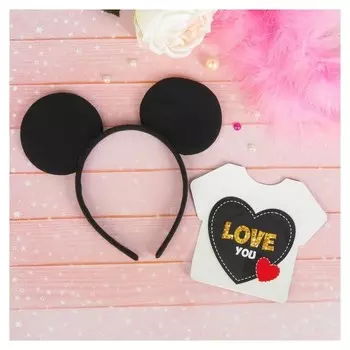 Карнавальный набор «Милашка», ободок, термопринт