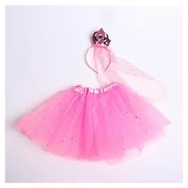 Карнавальный набор «Принцесса», юбка, ободок