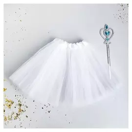 Карнавальный набор «Снежинка» палочка, юбка