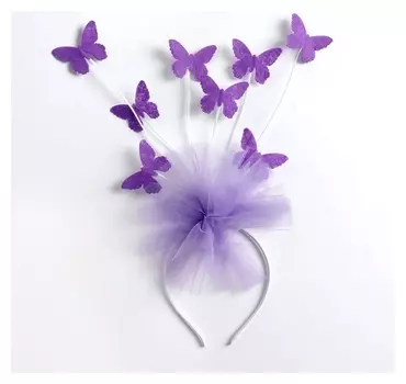 Карнавальный ободок "Бабочки"
