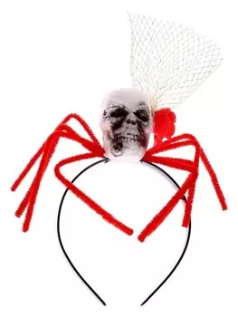 Карнавальный ободок Череп