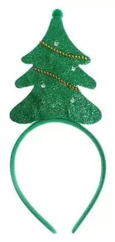 Карнавальный ободок Ёлочка с гирляндой, световой