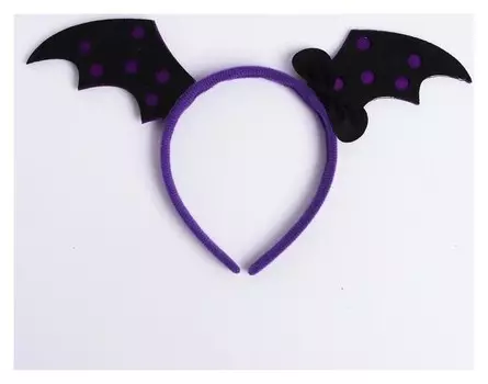 Карнавальный ободок «Летучая мышь», виды