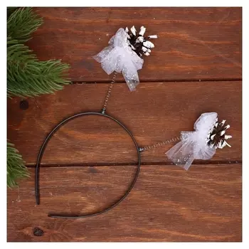 Карнавальный ободок «Шишечки»