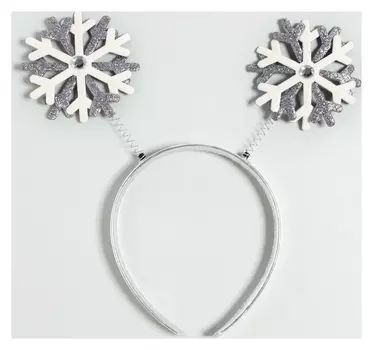 Карнавальный ободок «Снежинки»