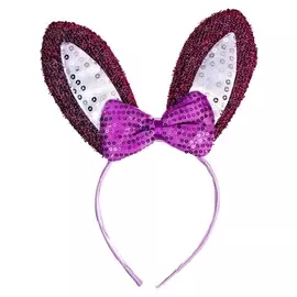 Карнавальный ободок «Зайка» световой