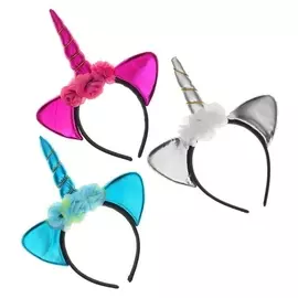 Карнавальный ободокс ушками Единорог