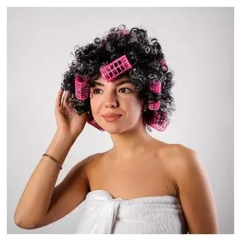 Карнавальный парик «Бигуди», 120 г