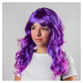 Карнавальный парик «Черничный шейк», 120 г