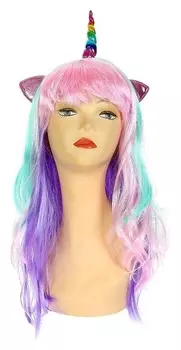 Карнавальный парик «Единорог»