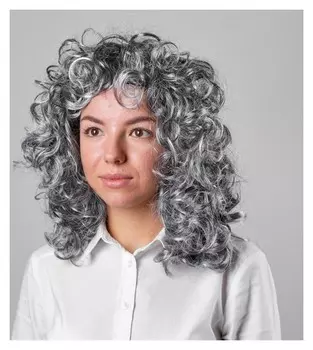 Карнавальный парик «Седой»