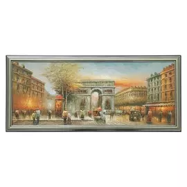 Картина "Арка триумфальная" 23х53 см