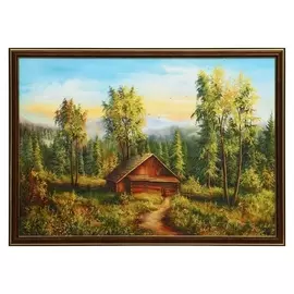 Картина "Домик" 35х50(38х53) см
