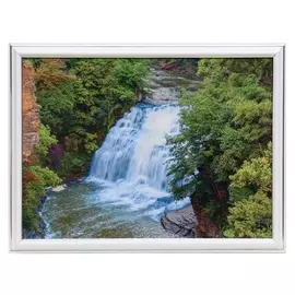 Картина "Горная река" 25х35(28,5х38,5) см