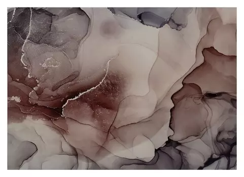 Картина-холст на подрамнике "Абстракция. дымка" 50х70 см