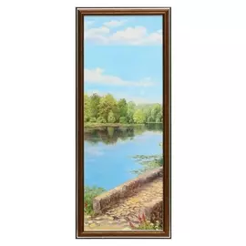 Картина "Каменный мост" 20х50 (23х53) см