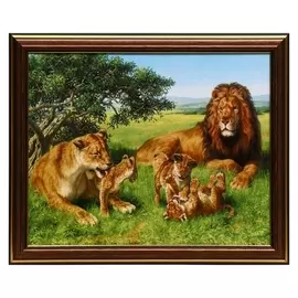 Картина "Карта" 20х25(23,5х28,5) см