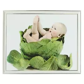 Картина "Младенец" 35х28 (38х31) см