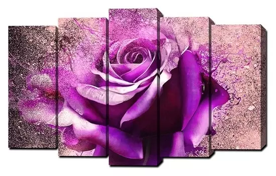 Картина модульная на подрамнике "Мираж" 2шт-21*54; 2шт-21*61; 1шт-21*68см 105*68см