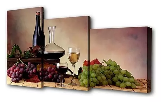 Картина модульная на подрамнике "Натюрморт" 26х50см; 26х40см; 26х32см 50х80см